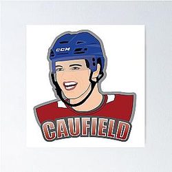 Montreal Hockey - Cole Caufield Poster
