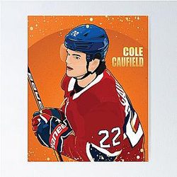 Montreal Hockey - Cole Caufield Poster