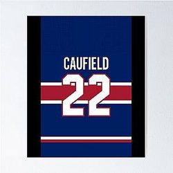 Montreal Canadiens Cole Caufield Reverse Jersey Poster iPhone Case