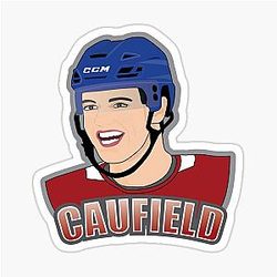 Montreal Hockey Collector Cole Caufield Sticker