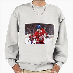 Cole Caufield Painting Oversized Sweatshirt