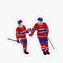 Cole Caufield & Nick Suzuki Sticker