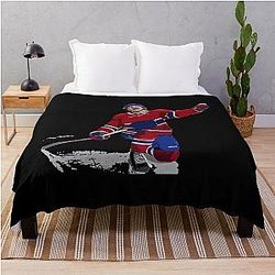 Cole Caufield Throw Blanket