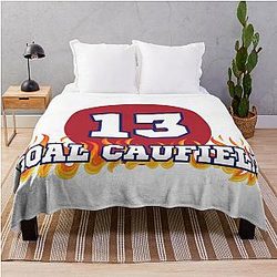 Cole Caufield Montreal hockey player 13 Throw Blanket
