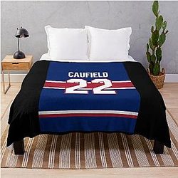 Montreal Canadiens Cole Caufield Reverse Jersey Back Case Phone Case Throw Blanket