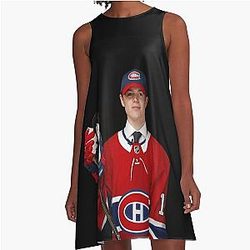 Cole Caufield A-Line Dress