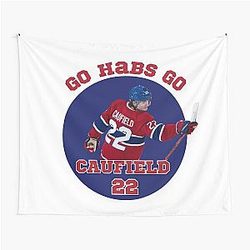 Cole Caufield of the Montreal hockey team Tapestry