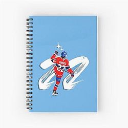 Cole Caufield 3 Spiral Notebook