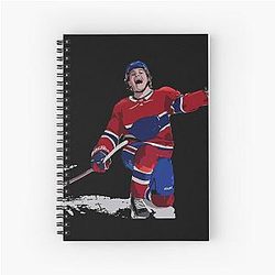 Cole Caufield Notebook