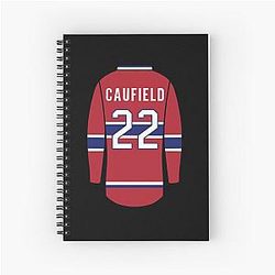Cole Caufield Classic Jersey T-Shirt Notebook