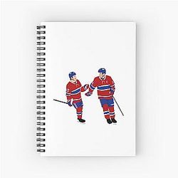 Cole Caufield & Nick Suzuki Notebook