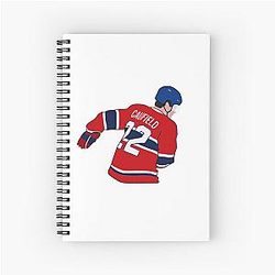 Cole Caufield Spiral Notebook