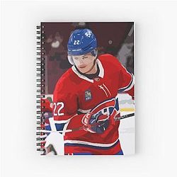 Cole Caufield Spiral Notebook