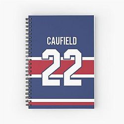 Cole Caufield Spiral Notebook