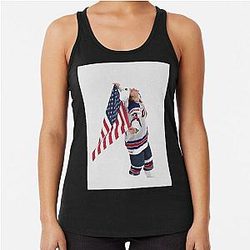 Cole Caufield 4 Racerback Tank
