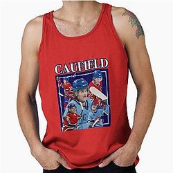 Cole Caufield Retro Design Tank Top
