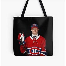 Cole Caufield Tote Bag