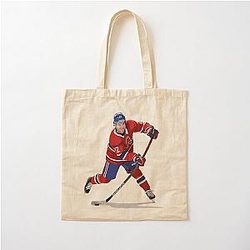 Cole Caufield Cotton Tote Bag