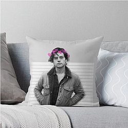 Cole Sprouse Throw Pillow