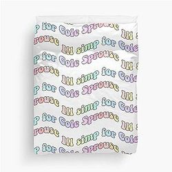 I'll support Cole Sprouse Duvet Cover