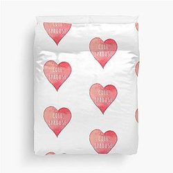 I Love Cole Sprouse Duvet Cover