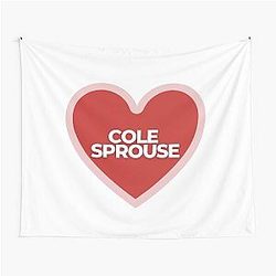 I Heart Cole Sprouse Tapestry