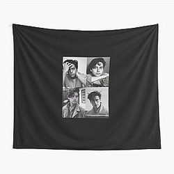Cole Sprouse Black White Shirt Tapestry