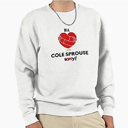 In a relationship with Cole Sprouse Pullover Sweatshirt