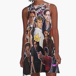 Cole Sprouse A-Line Dress