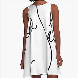 Cole Sprouse A-Line Dress