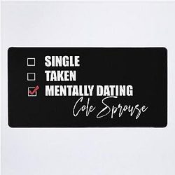 Mentally Dating Cole Sprouse Desk Mat
