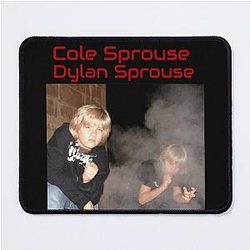 Cole Sprouse Dry ice smoke Mouse Pad