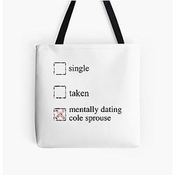 Cole Sprouse All Over Print Tote Bag