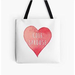 I Love Cole Sprouse Tote Bag