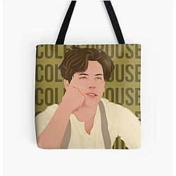 Cole Sprouse Fan Art All Over Print Tote Bag