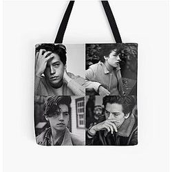 Cole Sprouse Over Print Tote Bag