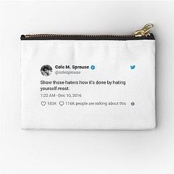 Cole Sprouse Zipper Pouch