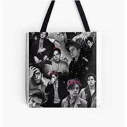 Cole Sprouse Collage Tote Bag