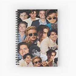 Cole Sprouse photo Spiral Notebook