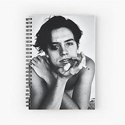 Cole Sprouse Spiral Notebook