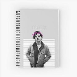Cole Sprouse Spiral Notebook
