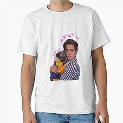 Shaelin Cole Sprouse with pug aesthetic Classic T-Shirt