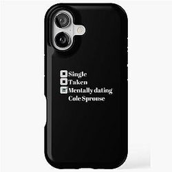Mentally Dating Cole Sprouse iPhone Case