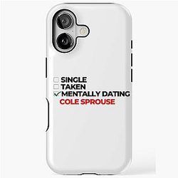 Mentally Dating Cole Sprouse iPhone Case