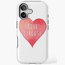 I Love Cole Sprouse iPhone Case