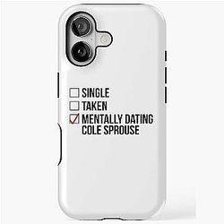 Mentally Dating Cole Sprouse iPhone Case