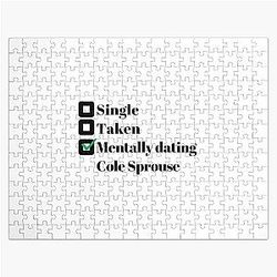 Mentally Dating Cole Sprouse Jigsaw Puzzle