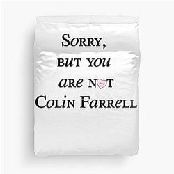 Colin Farrell Duvet Cover