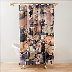 Colin Farrell Photo Shower Curtain