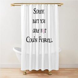Colin Farrell Shower Curtain